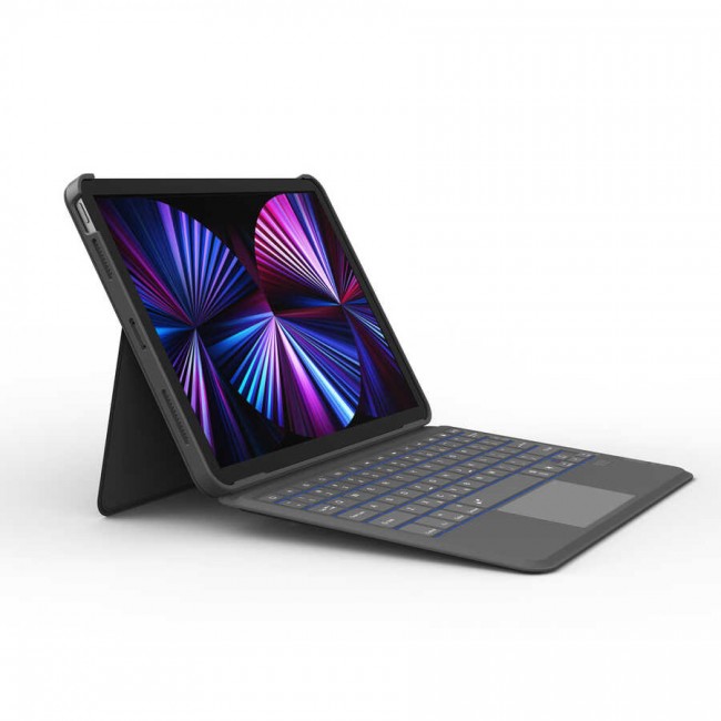 Apple iPad 10.2 (8.Nesil) Wiwu Combo Led Işıklı Magnetik Standlı Klavyeli Kılıf Apple iPad 10.2 (8.Nesil) Wiwu Combo Led Işıklı Magnetik Standlı Klavyeli Kılıf