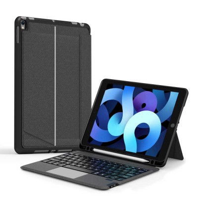Bal-z Apple iPad 10.2 (8.Nesil) Wiwu Mag Touch Klavyeli Standlı Kılıf
