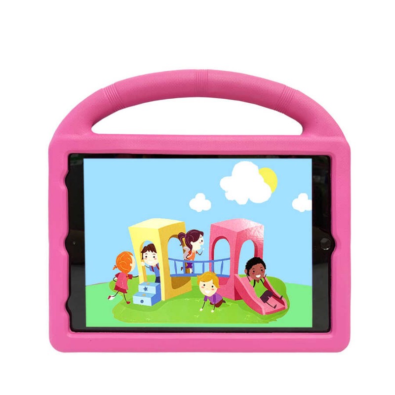 Bal-z Apple iPad 10.2 (8.Nesil)  Wheel Car Tekerlek Standlı Tablet Eva Silikon Kılıf