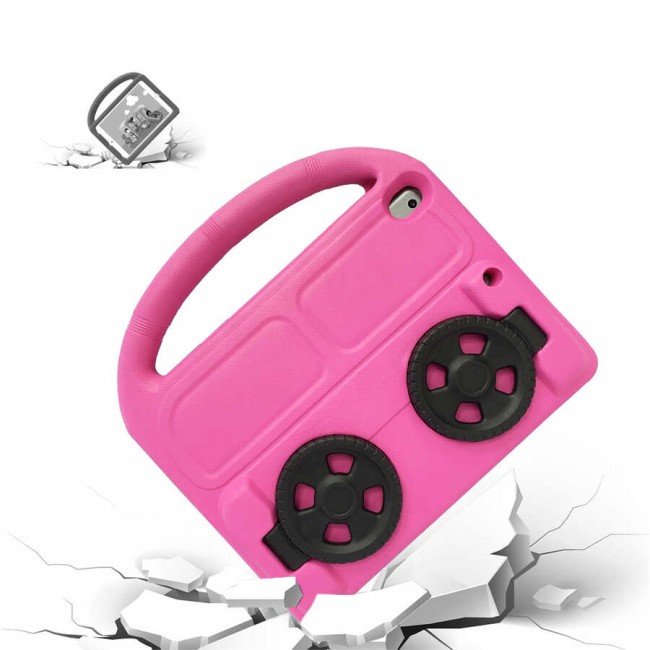 Apple iPad 10.2 (8.Nesil) Zore Wheel Car Tekerlek Standlı Tablet Eva Silikon Kılıf Apple iPad 10.2 (8.Nesil) Zore Wheel Car Tekerlek Standlı Tablet Eva Silikon Kılıf