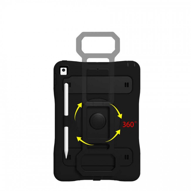 Apple iPad 10.2 (8.Nesil) Zore Yeni Nesil Kalem Bölmeli Defender Tablet Silikon Apple iPad 10.2 (8.Nesil) Zore Yeni Nesil Kalem Bölmeli Defender Tablet Silikon