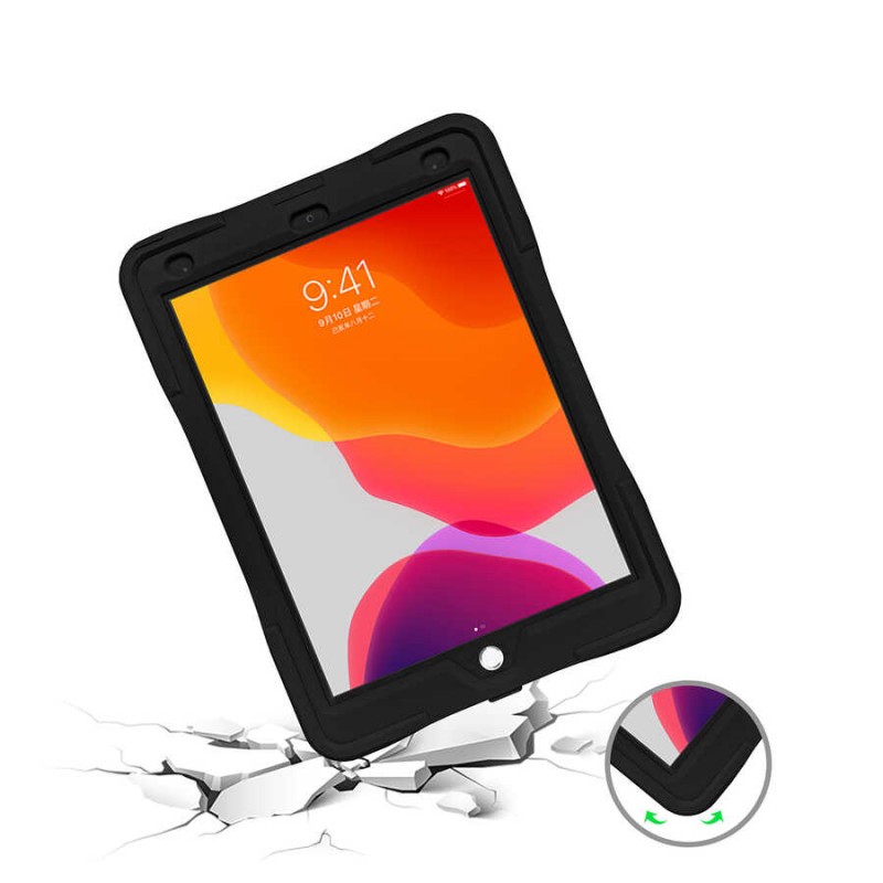 Bal-z Apple iPad 10.2 (8.Nesil)  Yeni Nesil Kalem Bölmeli Defender Tablet Silikon