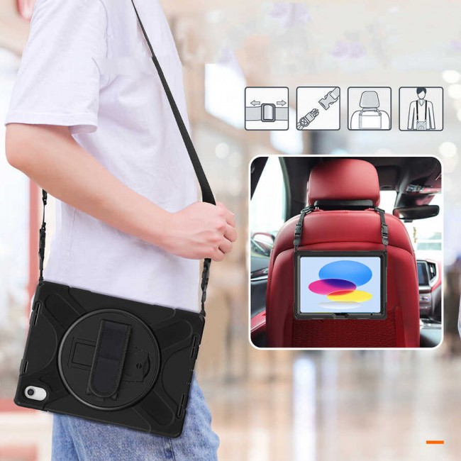 Apple iPad 10.9 2022 (10.Nesil) Zore Defender Tablet Silikon Apple iPad 10.9 2022 (10.Nesil) Zore Defender Tablet Silikon