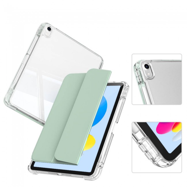 Apple iPad 10.9 2022 (10.Nesil) Kılıf Magnetik Ayrılabilen Airbagli Zore Sliding Tablet Kılıfı Apple iPad 10.9 2022 (10.Nesil) Kılıf Magnetik Ayrılabilen Airbagli Zore Sliding Tablet Kılıfı