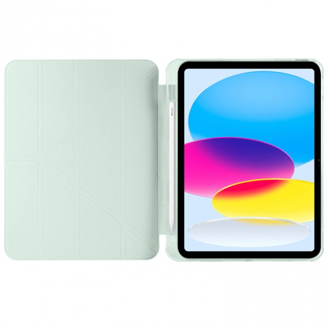 Apple iPad 10.9 2022 (10.Nesil) Kılıf Zore Tri Folding Kalem Bölmeli Standlı Kılıf Apple iPad 10.9 2022 (10.Nesil) Kılıf Zore Tri Folding Kalem Bölmeli Standlı Kılıf