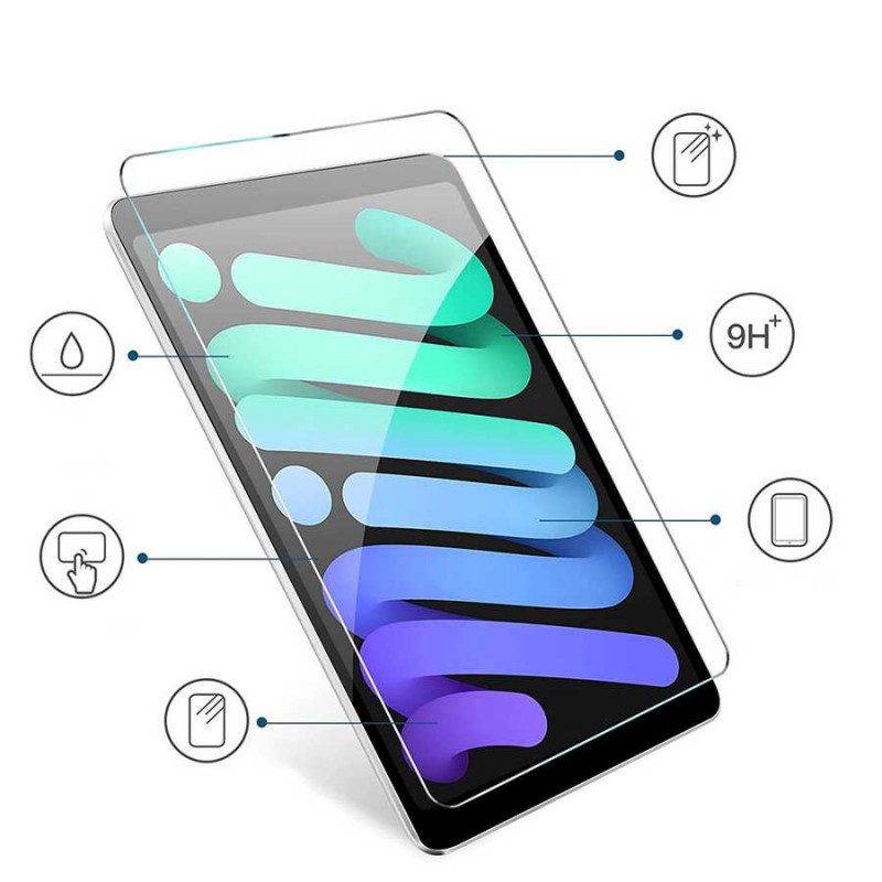 Bal-z Apple iPad 10.9 2022 (5.Nesil)  5in1 Tablet Temperli Cam Ekran Koruyucu