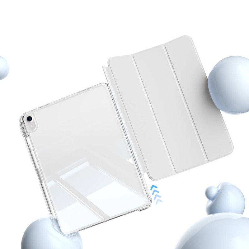 Bal-z Apple iPad 11.Nesil 2025 Kılıf Magnetik Ayrılabilen Airbagli Zore Sliding Tablet Kılıfı