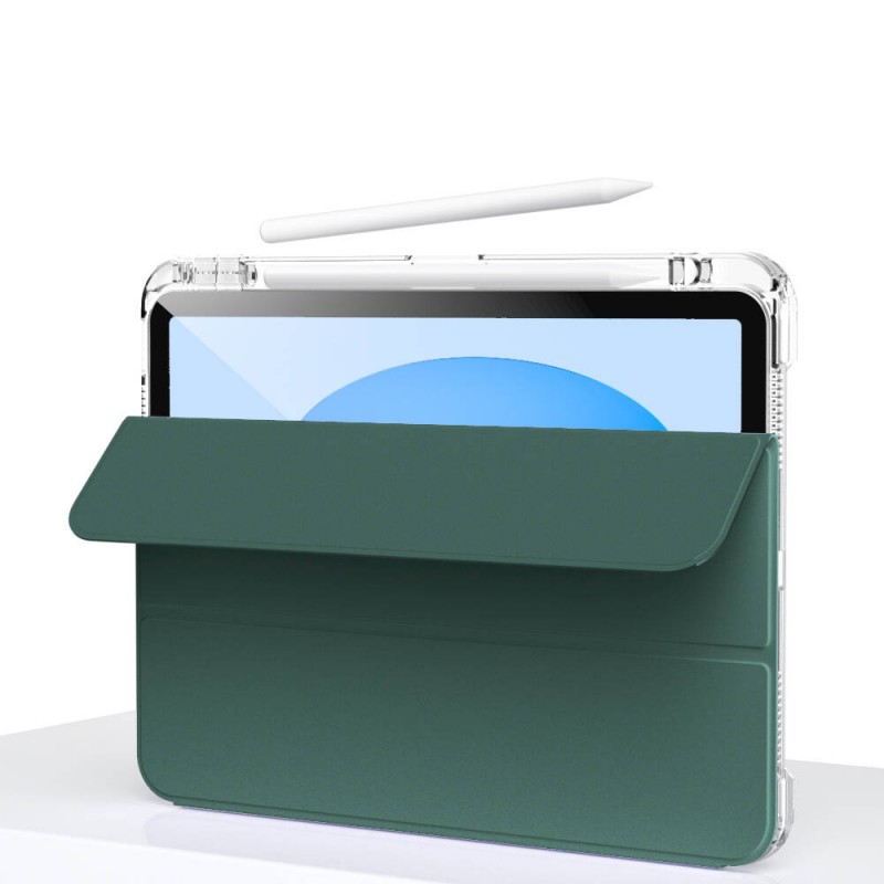 Bal-z Apple iPad 11.Nesil 2025 Kılıf Magnetik Ayrılabilen Airbagli Zore Sliding Tablet Kılıfı