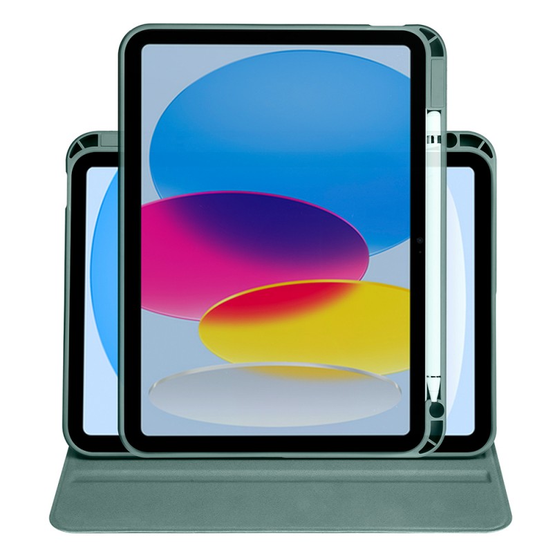 Bal-z Apple iPad 11.Nesil 2025 Kılıf Zore Termik Kalem Bölmeli Dönebilen Standlı Kılıf