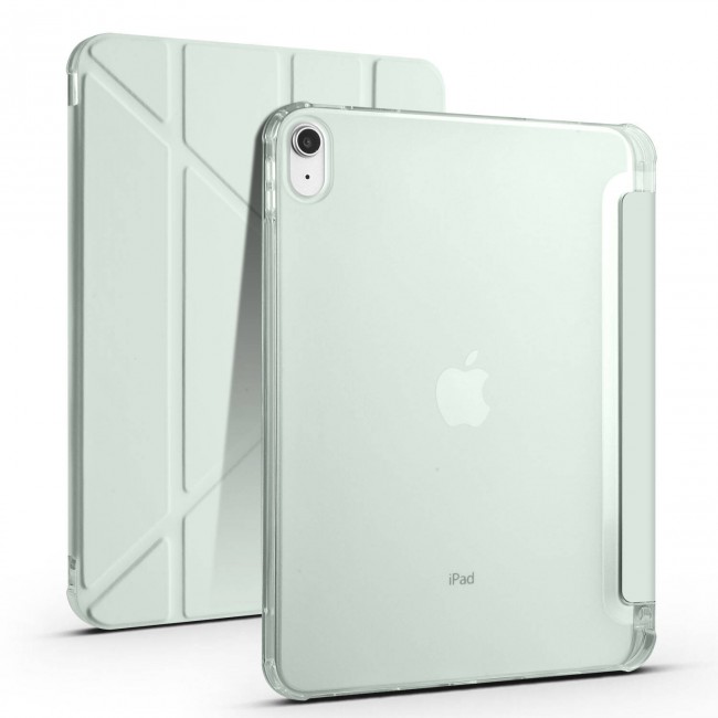 Apple iPad 11.Nesil 2025 Kılıf Zore Tri Folding Kalem Bölmeli Standlı Kılıf