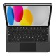 Apple iPad 11.Nesil 2025 Klavyeli Kılıf Touchpad Klavye Aydınlatmalı Wiwu KX005 Keyboard