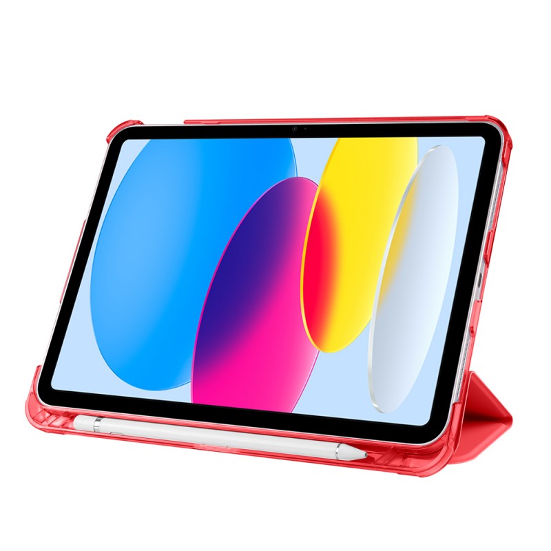 Bal-z Apple iPad 11.Nesil 2025 Zore Smart Cover Kalem Bölmeli Standlı 1-1 Kılıf