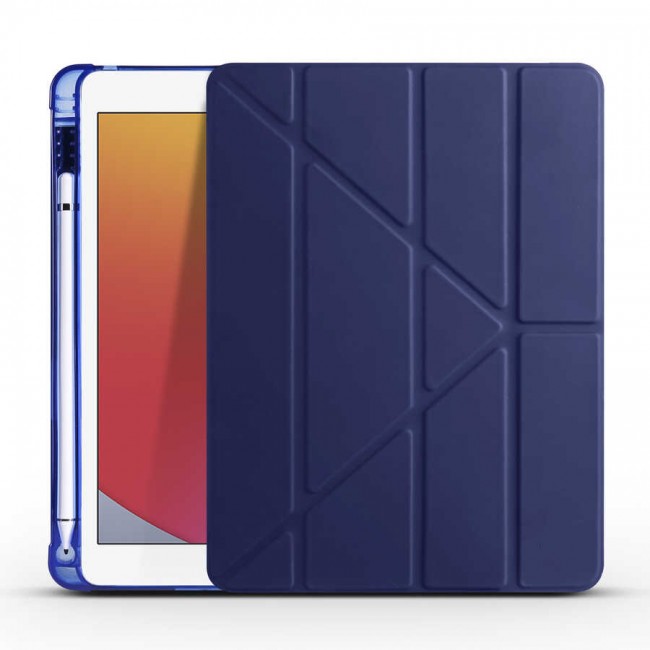 Apple iPad 9.7 2017 (5.Nesil) Kılıf Zore Tri Folding Kalem Bölmeli Standlı Kılıf Apple iPad 9.7 2017 (5.Nesil) Kılıf Zore Tri Folding Kalem Bölmeli Standlı Kılıf