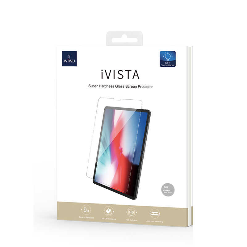 Bal-z Apple iPad 9.7 2017 (5.Nesil) Wiwu iVista 2.5D Glass Ekran Koruyucu