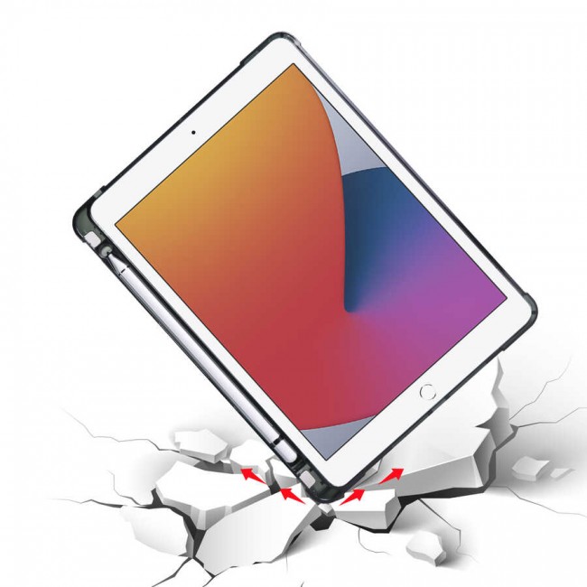 Apple iPad 9.7 2018 (6.Nesil) Kılıf Zore Tri Folding Kalem Bölmeli Standlı Kılıf Apple iPad 9.7 2018 (6.Nesil) Kılıf Zore Tri Folding Kalem Bölmeli Standlı Kılıf