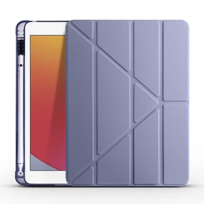 Apple iPad 9.7 2018 (6.Nesil) Kılıf Zore Tri Folding Kalem Bölmeli Standlı Kılıf Apple iPad 9.7 2018 (6.Nesil) Kılıf Zore Tri Folding Kalem Bölmeli Standlı Kılıf