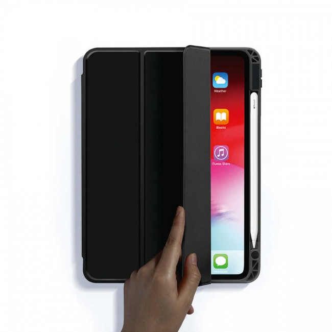 Apple iPad Air 10.9 2020 (4.Nesil) Kılıf Zore Nort Arkası Şeffaf Standlı Kılıf Apple iPad Air 10.9 2020 (4.Nesil) Kılıf Zore Nort Arkası Şeffaf Standlı Kılıf
