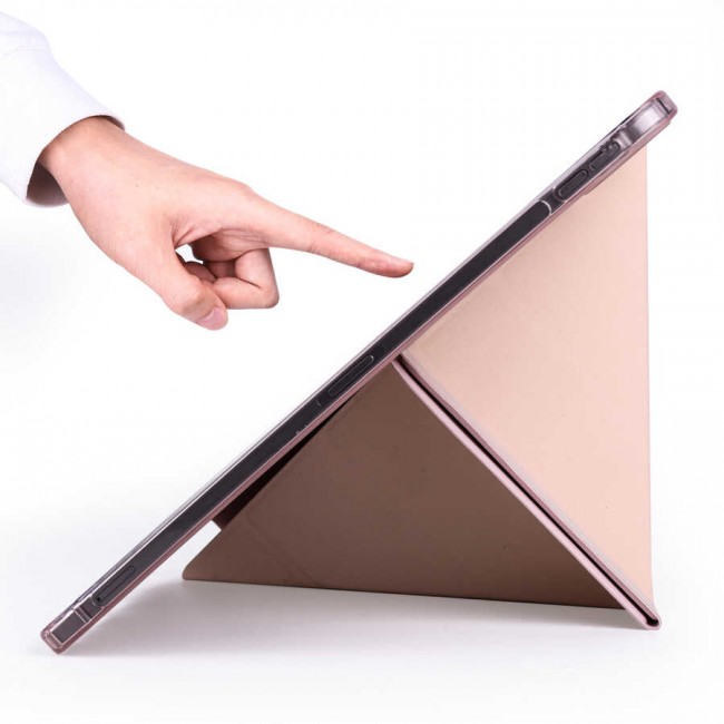 Apple iPad Air 10.9 2020 (4.Nesil) Kılıf Zore Tri Folding Kalem Bölmeli Standlı Kılıf Apple iPad Air 10.9 2020 (4.Nesil) Kılıf Zore Tri Folding Kalem Bölmeli Standlı Kılıf