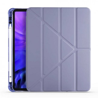 Apple iPad Air 10.9 2020 (4.Nesil) Kılıf Zore Tri Folding Kalem Bölmeli Standlı Kılıf Apple iPad Air 10.9 2020 (4.Nesil) Kılıf Zore Tri Folding Kalem Bölmeli Standlı Kılıf