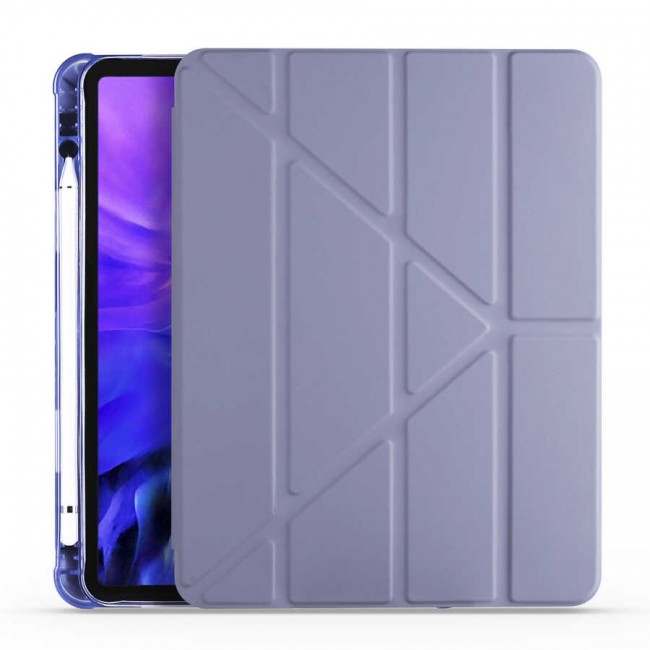 Apple iPad Air 10.9 2020 (4.Nesil) Kılıf Zore Tri Folding Kalem Bölmeli Standlı Kılıf Apple iPad Air 10.9 2020 (4.Nesil) Kılıf Zore Tri Folding Kalem Bölmeli Standlı Kılıf