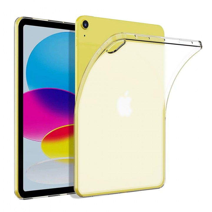 Apple iPad 10.9 2022 (10.Nesil) Kılıf Zore Tablet Süper Silikon Kapak