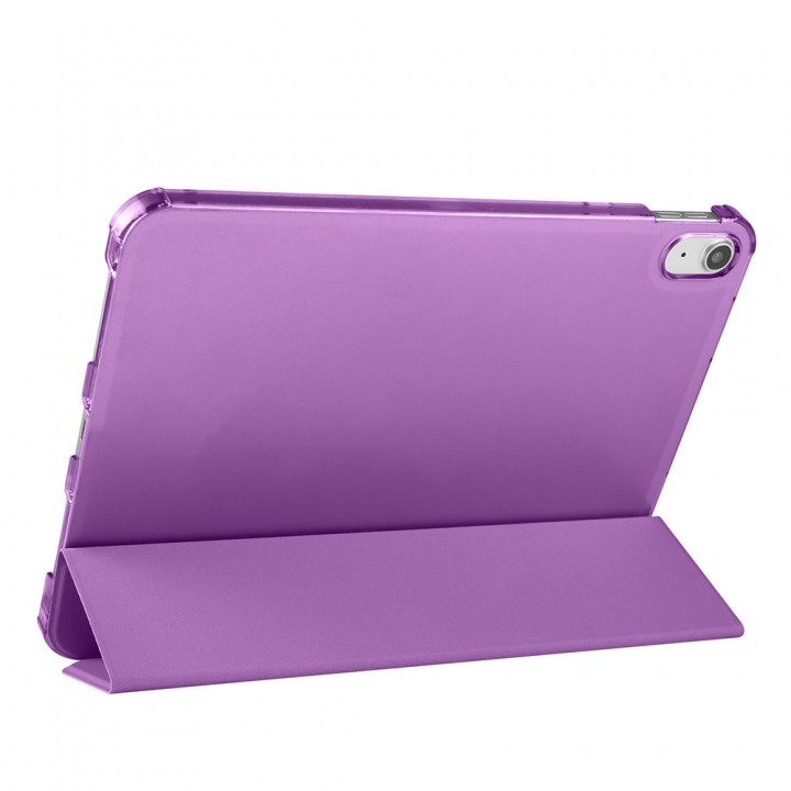 Apple iPad Air 10.9 2022 (10.Nesil) Zore Smart Cover Kalem Bölmeli Standlı 1-1 Kılıf