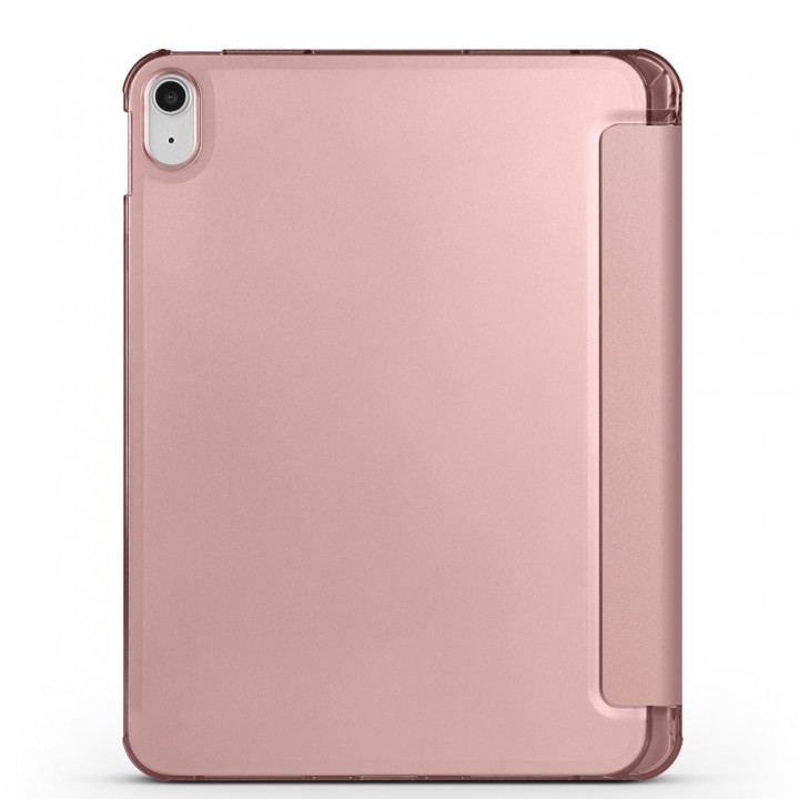 Apple iPad Air 10.9 2022 (10.Nesil) Zore Smart Cover Kalem Bölmeli Standlı 1-1 Kılıf