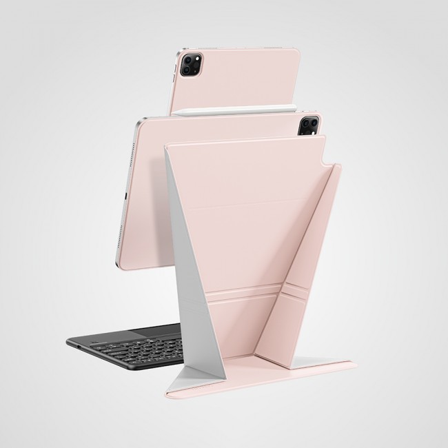 Apple iPad Air 11 2024 Amazingthing Matte Pro Mag Folio Katlanabilir Magnetik Standlı Kılıf