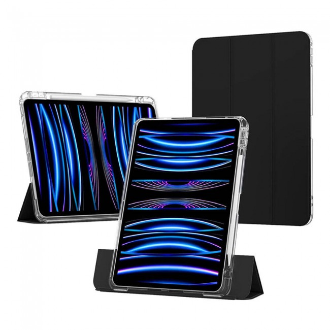 Apple iPad Air 11 2024 Kılıf Magnetik Ayrılabilen Airbagli Zore Sliding Tablet Kılıfı Apple iPad Air 11 2024 Kılıf Magnetik Ayrılabilen Airbagli Zore Sliding Tablet Kılıfı