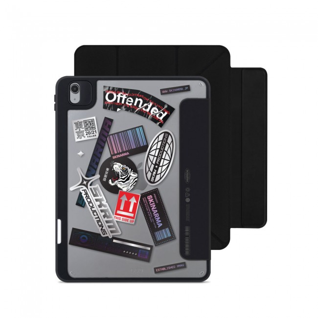Apple iPad Air 11 2024 Kılıf SkinArma Sticker Tasarımlı Arkası Şeffaf Çıkarılabilir Magnetik Henko Kılıf Apple iPad Air 11 2024 Kılıf SkinArma Sticker Tasarımlı Arkası Şeffaf Çıkarılabilir Magnetik Henko Kılıf