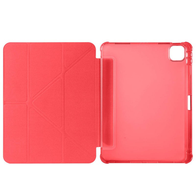 Bal-z Apple iPad Air 11 2024 Kılıf  Tri Folding Kalem Bölmeli Standlı Kılıf