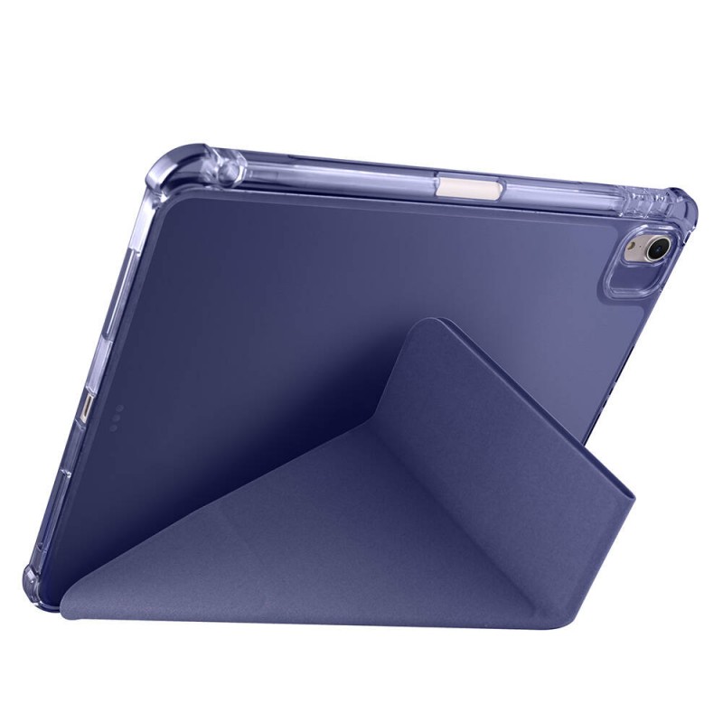 Bal-z Apple iPad Air 11 2024 Kılıf  Tri Folding Kalem Bölmeli Standlı Kılıf