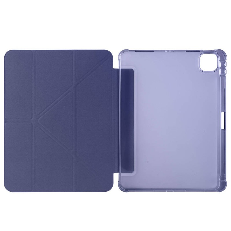 Bal-z Apple iPad Air 11 2024 Kılıf  Tri Folding Kalem Bölmeli Standlı Kılıf