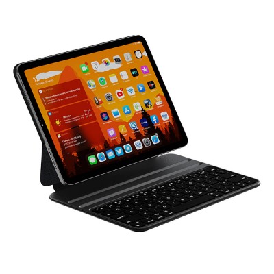 Bal-z Apple iPad Air 11 2024 Wiwu F16 Klavyeli Standlı Magnetik Kılıf