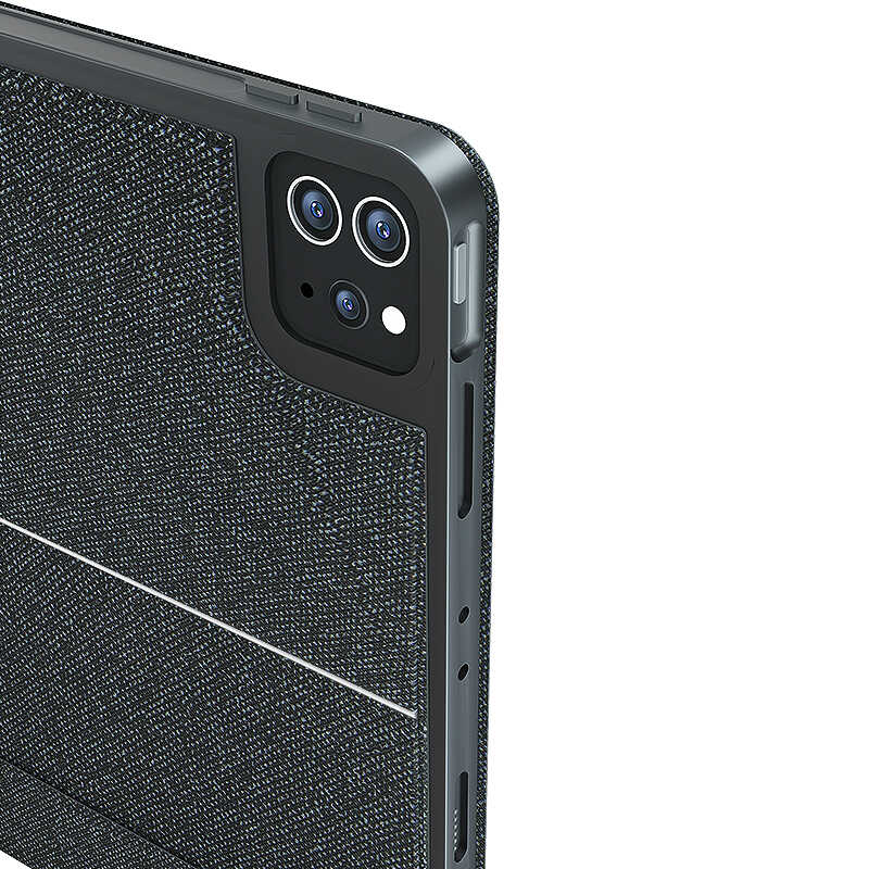 Bal-z Apple iPad Air 11 2024 Wiwu Mag Touch Klavyeli Standlı Kılıf