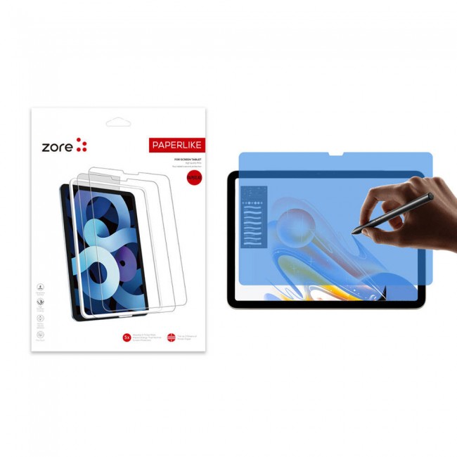 Apple iPad Air 11 2024 Zore Paper-Like Ekran Koruyucu Apple iPad Air 11 2024 Zore Paper-Like Ekran Koruyucu
