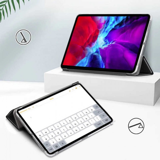 Apple iPad Air 11 2024 Zore Smart Cover Standlı 1-1 Kılıf Apple iPad Air 11 2024 Zore Smart Cover Standlı 1-1 Kılıf
