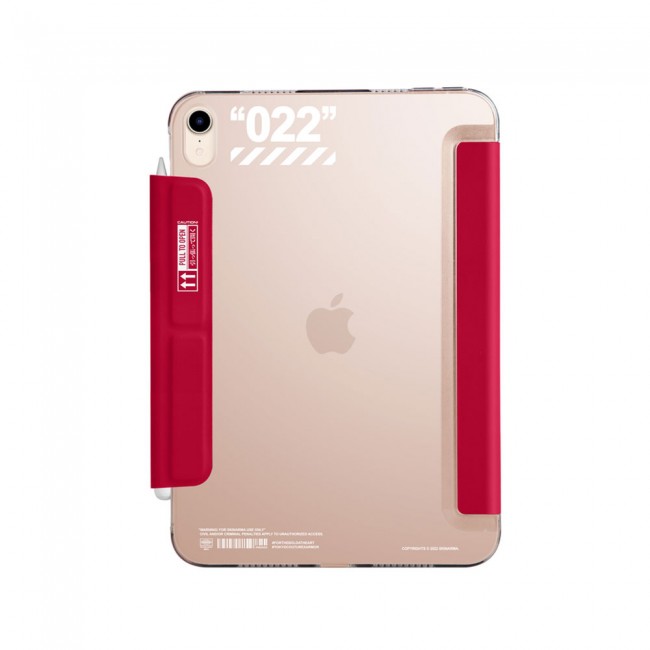 Apple iPad Air 11 2025 M3 Kılıf SkinArma Kalemlikli Arkası Şeffaf Standlı Magnetik Taihi Sora Kılıf