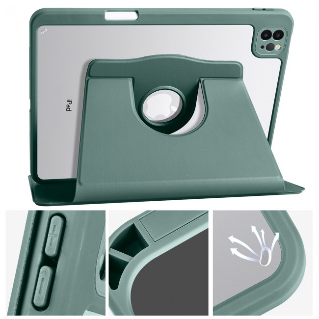 Apple iPad Air 11 2025 M3 Kılıf Zore Termik Kalem Bölmeli Dönebilen Standlı Kılıf Apple iPad Air 11 2025 M3 Kılıf Zore Termik Kalem Bölmeli Dönebilen Standlı Kılıf