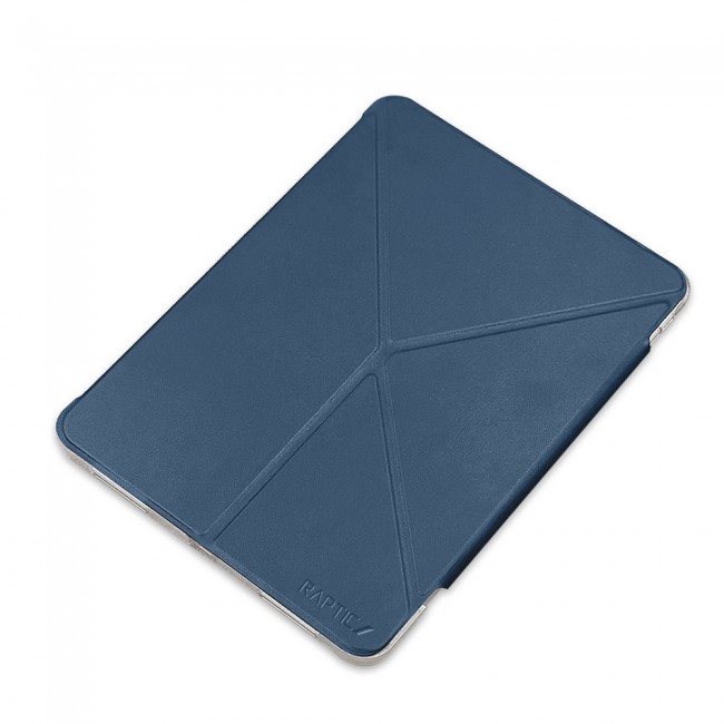 Apple iPad Air 11 2025 M3 Raptic Clear Folio Airbagli Şeffaf Kapaklı Katlanabilir Standlı Kılıf