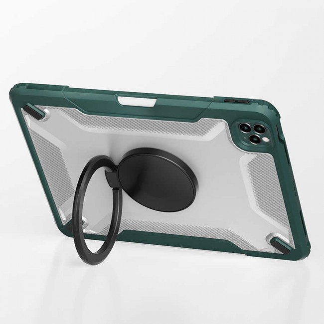 Apple iPad Air 11 2025 M3 Wiwu Mecha Dönebilen Standlı Tablet Kılıfı Apple iPad Air 11 2025 M3 Wiwu Mecha Dönebilen Standlı Tablet Kılıfı