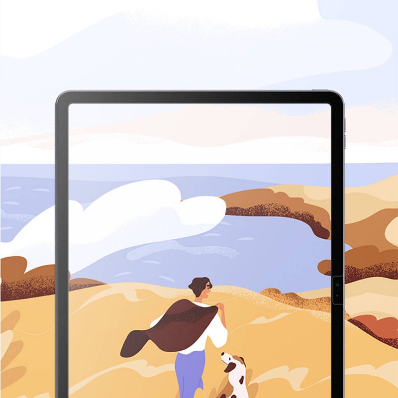 Bal-z Apple iPad Air 13 2024 Kağıt Hisli Benks Mat Paper-Like Ekran Koruyucu