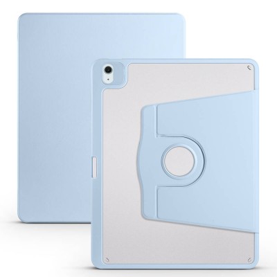 Bal-z Apple iPad Air 13 2024 Kılıf Zore Termik Kalem Bölmeli Dönebilen Standlı Kılıf