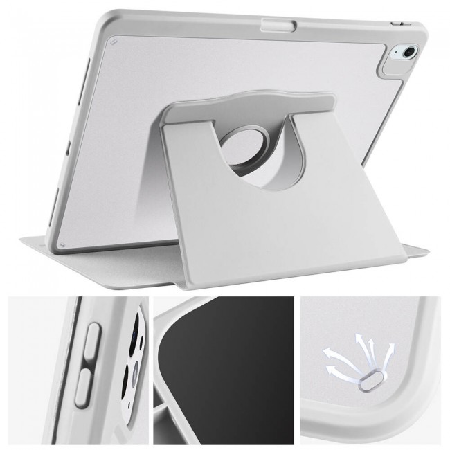 Apple iPad Air 13 2024 Kılıf Zore Termik Kalem Bölmeli Dönebilen Standlı Kılıf Apple iPad Air 13 2024 Kılıf Zore Termik Kalem Bölmeli Dönebilen Standlı Kılıf