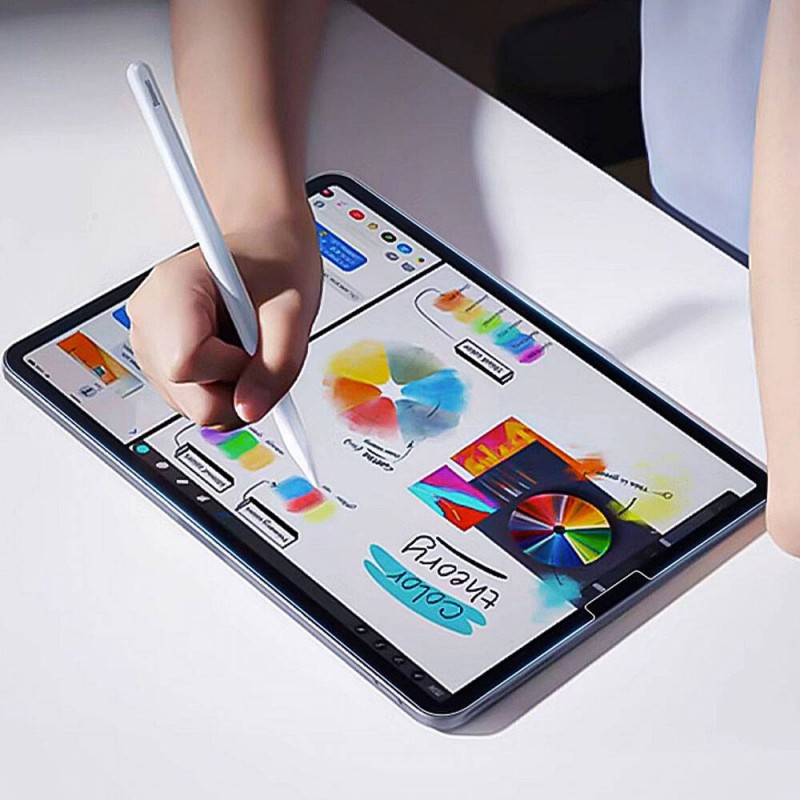 Bal-z Apple iPad Air 13 2024 Kağıt Hisli Wiwu iPaper Like Tablet Ekran Koruyucu