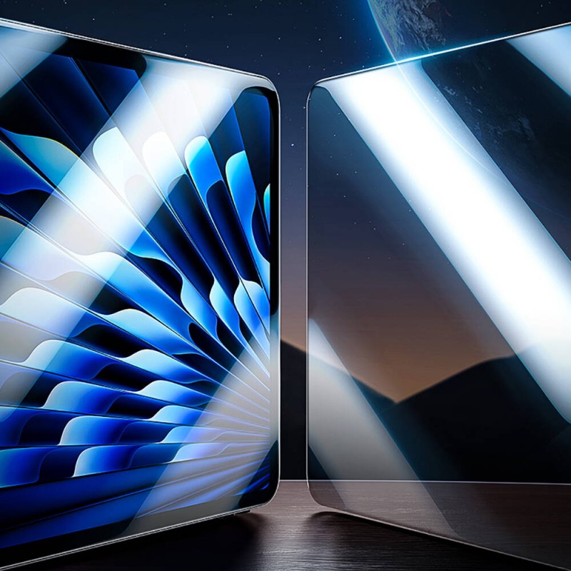 Bal-z Apple iPad Air 13 2025 M3 Benks King Kong Eğimli Kenar Oleofobik Özellikli Temperli Cam Ekran Koruyucu