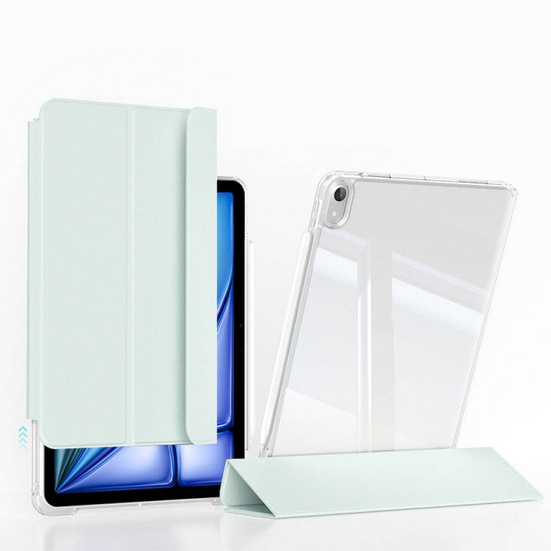 Bal-z Apple iPad Air 13 2025 M3 Kılıf Magnetik Ayrılabilen Airbagli Zore Sliding Tablet Kılıfı