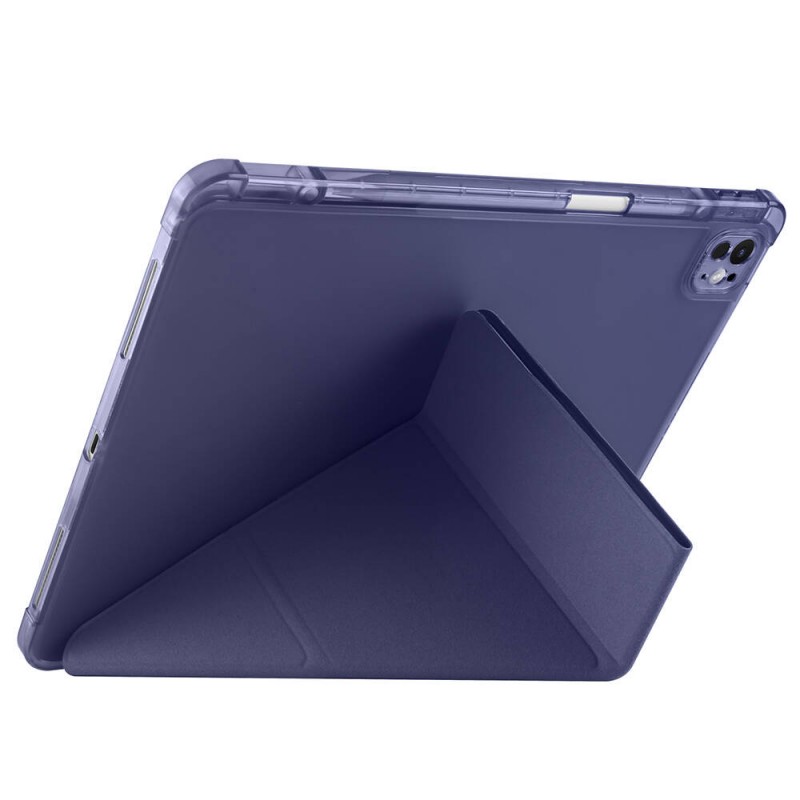 Bal-z Apple iPad Air 13 2025 M3 Kılıf Zore Tri Folding Kalem Bölmeli Standlı Kılıf