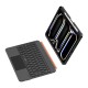 Apple iPad Air 13 2025 M3 Wiwu MK-007 Combo Pro Kalem Bölmeli Klavyeli Standlı Kılıf Apple iPad Air 13 2025 M3 Wiwu MK-007 Combo Pro Kalem Bölmeli Klavyeli Standlı Kılıf