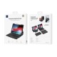 Apple iPad Air 13 2025 M3 Wiwu Protective Gizli Kalem Bölmeli Klavyeli Kılıf